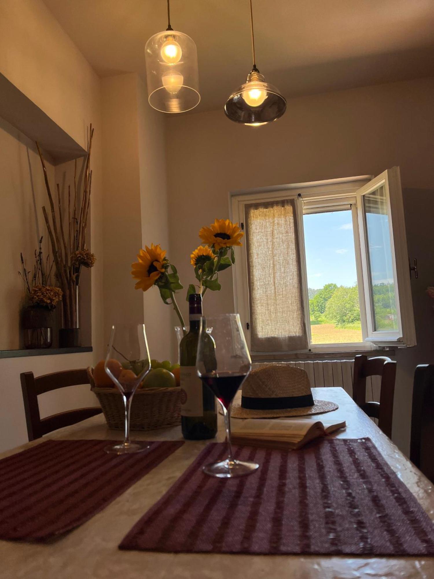 Agriturismo Qui E Ora Bevagna Exteriör bild